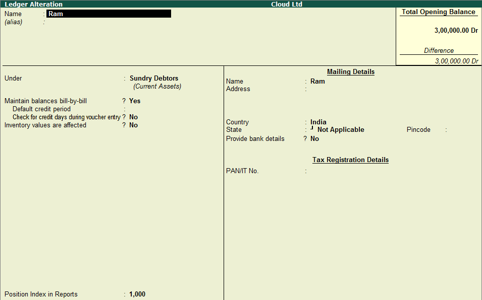 How To Change Ledger Name In Tally AccountingQA