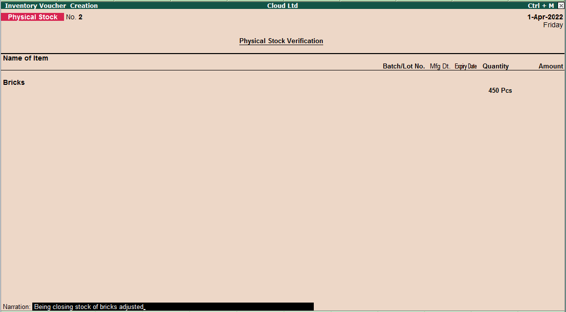 How To Do Closing Stock Journal Entry In Tally AccountingQA